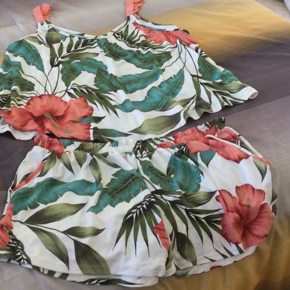 2piece  cami and sleep shorts